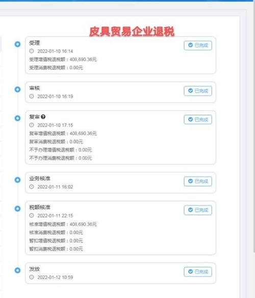 進出口退稅